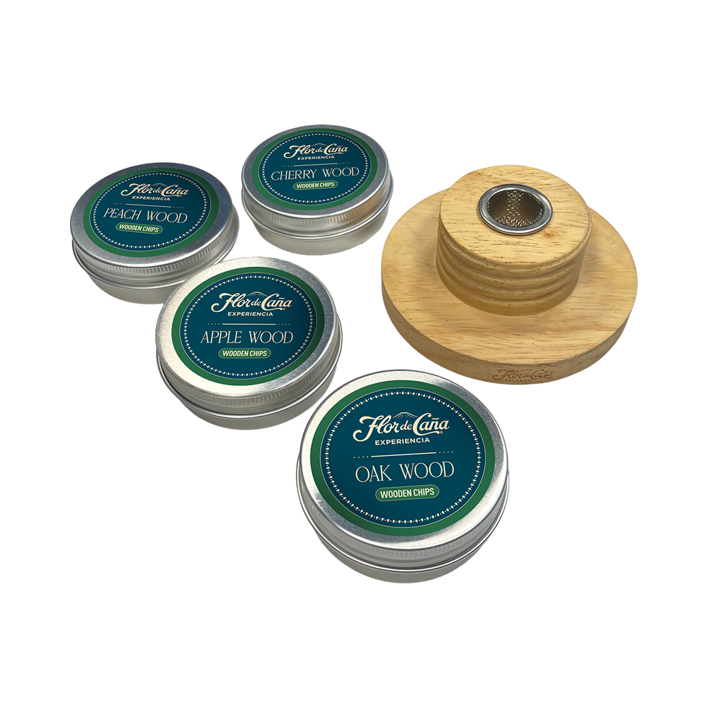 Ahumador & wood chips de madera | Set de 5 piezas